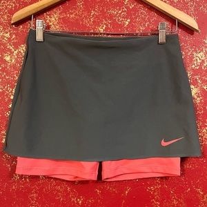 NIKE GIRLS TRAINING Grey Corral Shorts Skort L